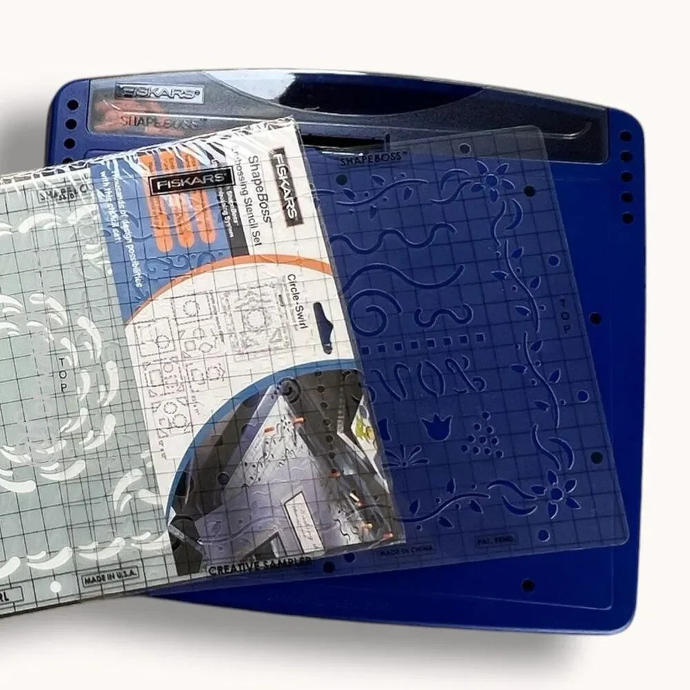 Fiskars ShapeBoss Embossing System – See Listing for Included Items